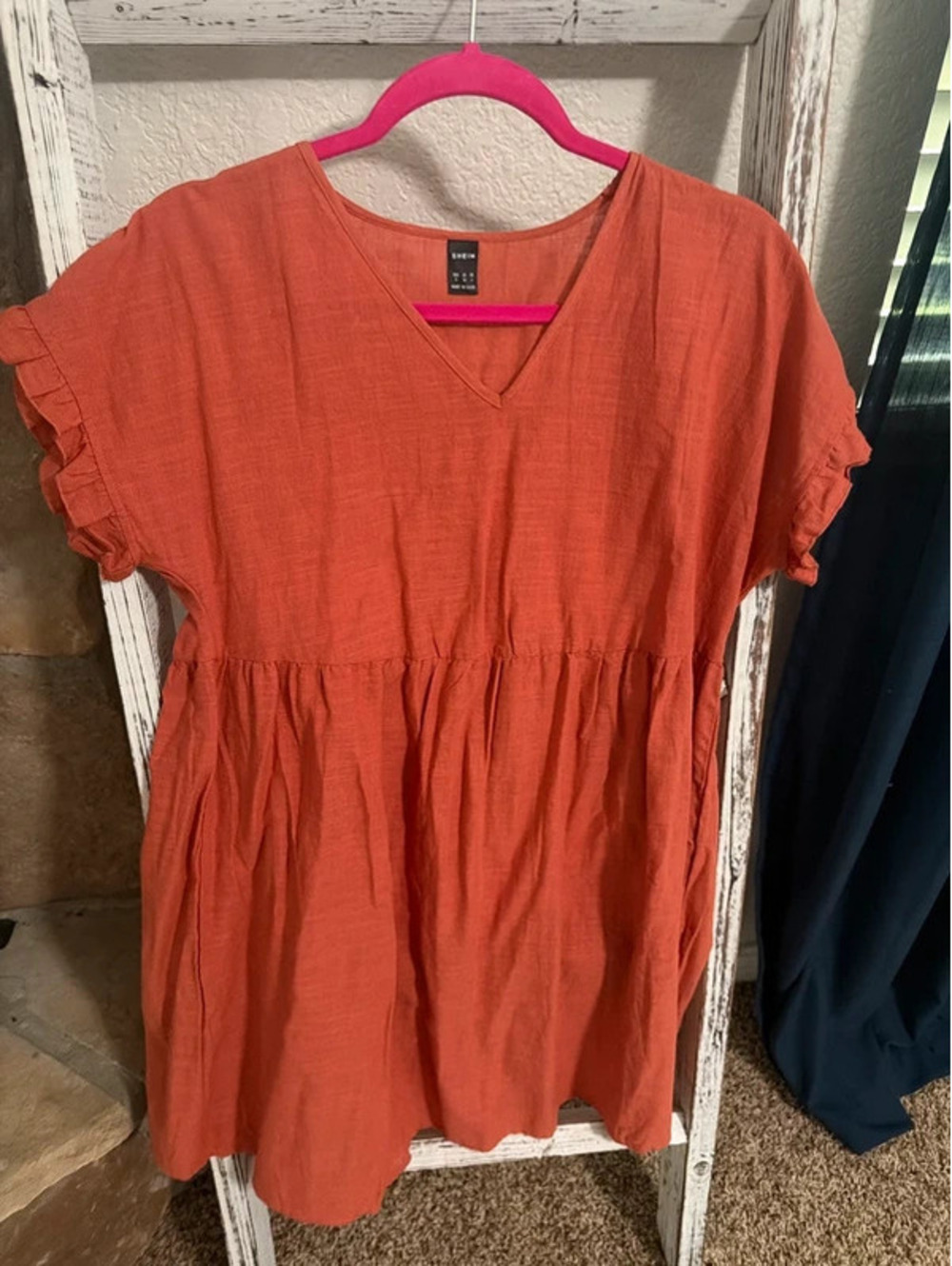 Womenβs Orange Fall Dress